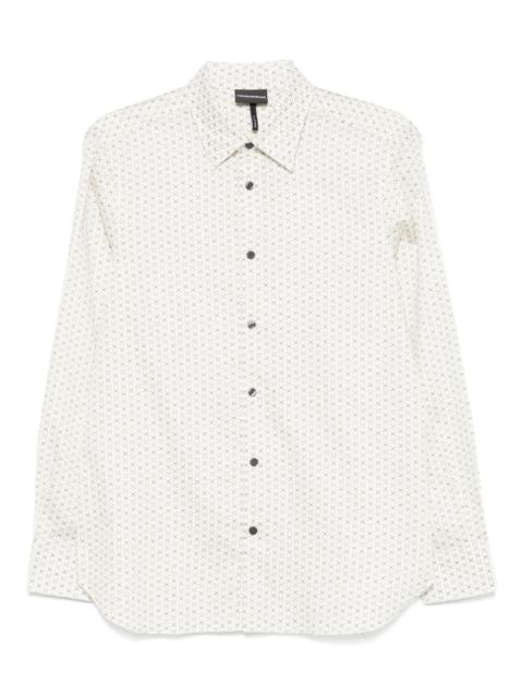 patterned cotton shirt
