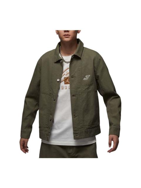 Air Jordan Tatum Chicago Jacket Asia Sizing 'Medium Olive' HM3881-222