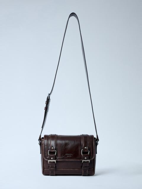 Leather Explore Crossbody Bag