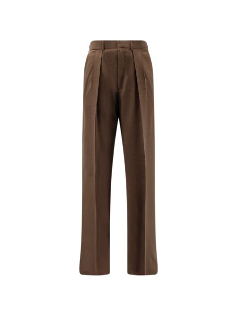 pleated trousers
