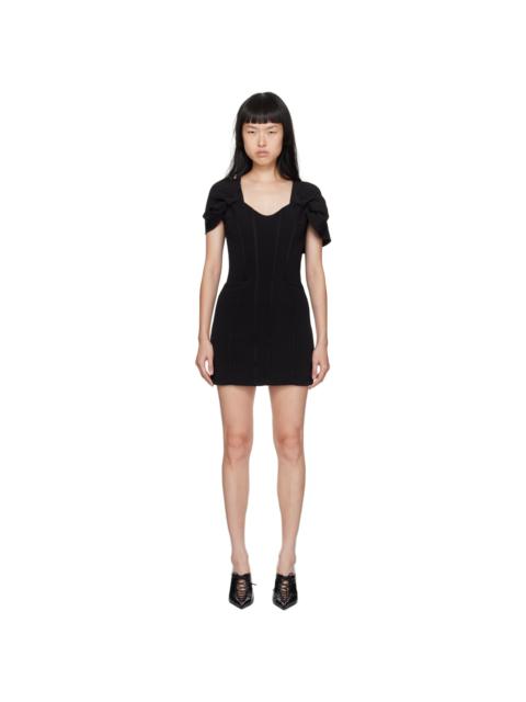 Black Bianca Minidress