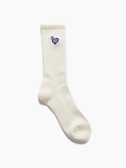 Pile Socks  White