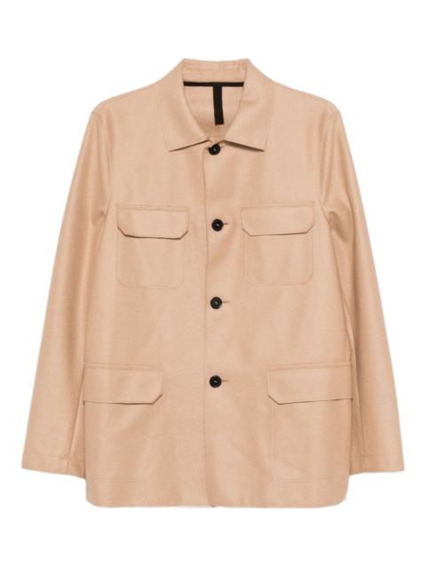 virgin-wool pocket jacket