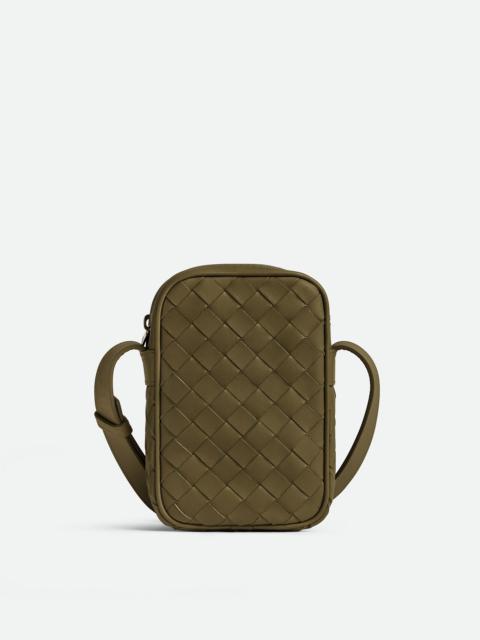 Intrecciato Zippered Phone Pouch