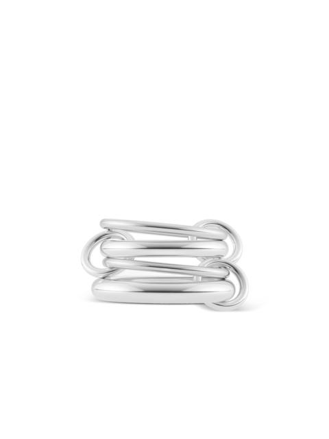 sterling silver Hyancinth Four Link ring