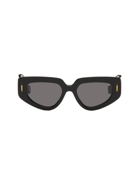 Black Small Butterfly Screen Sunglasses