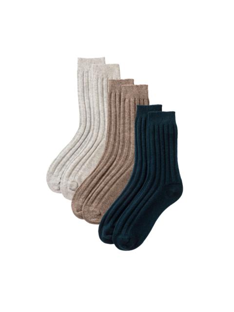Men's Cashmere Lounge Socks Gift Set
