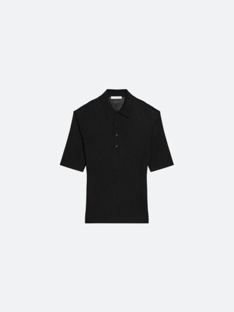 POINTELLE RIB POLO
