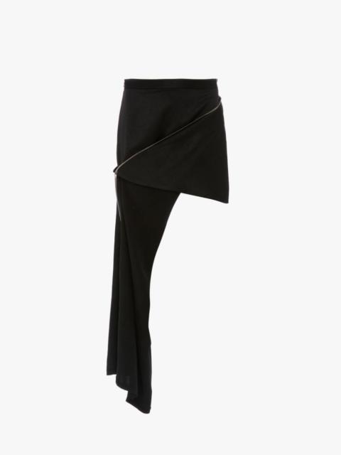 ZIP DETAIL MINI SKIRT