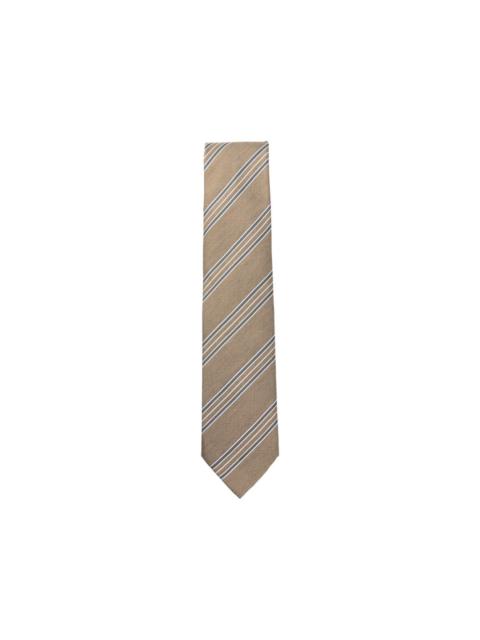 striped silk tie