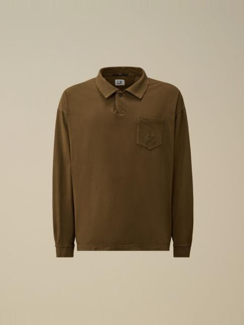 20/1 Jersey Long Sleeve Boxy Polo