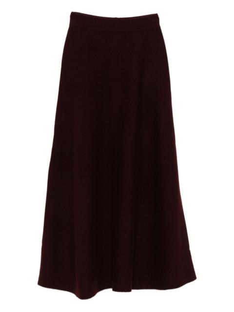 Giberna knitted maxi skirt