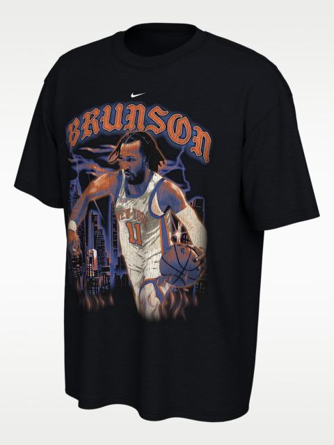 Jalen Brunson New York Knicks City Edition Nike NBA T-Shirt