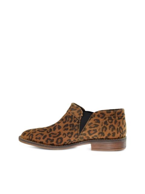 Camzin Mix leopard-print boots