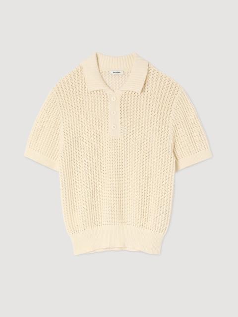 COTTON POLO SHIRT WITH POLO COLLAR