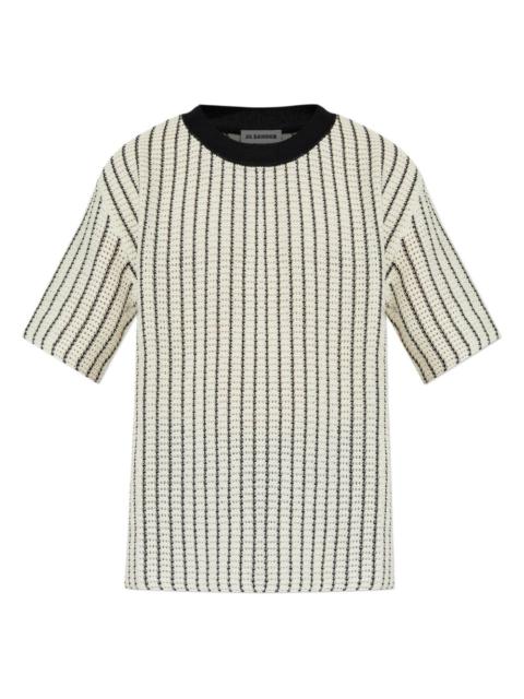 striped crew-neck T-shirt