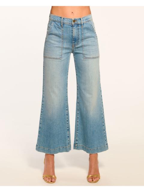 Clifford Cropped Wide Leg Jean
