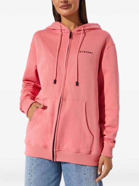 zip-up sweatshirt