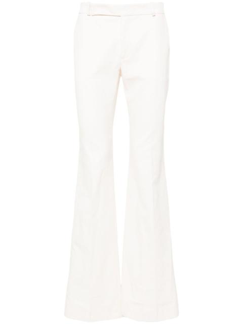 Bum tailored flared trousers