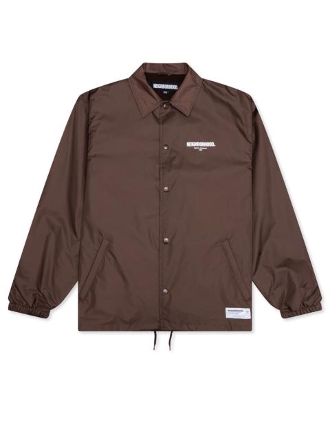WINDBREAKER JACKET 1 - BROWN