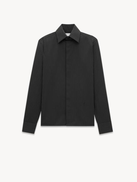 CASSANDRE SHIRT IN STRIPED POPLIN