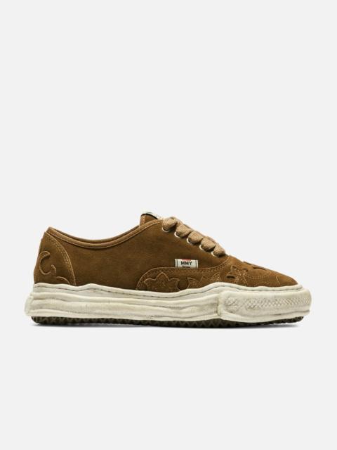 "BAKER" ORIGINAL SOLE WESTERN DETAIL SUEDE LOW-TOP SNEAKER