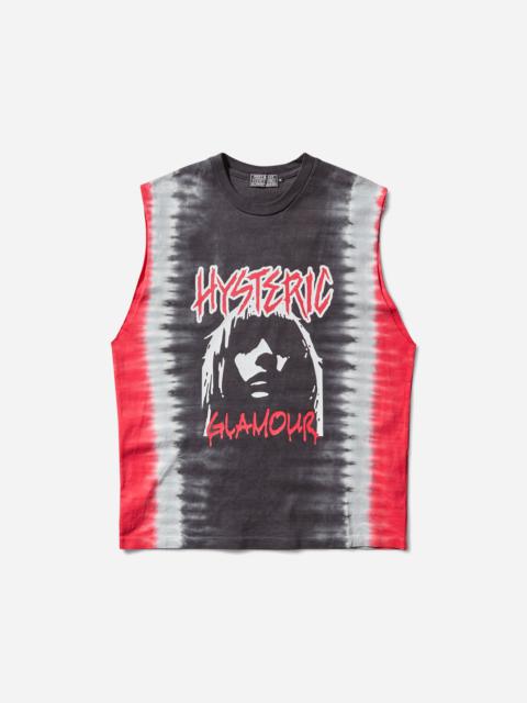 Men's Hysteric Underground Sleeveless T-Shirt Black
