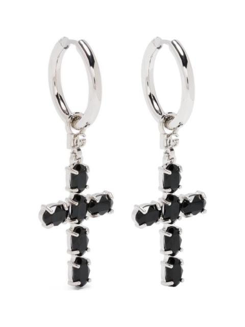 Orecchini Croci Strass