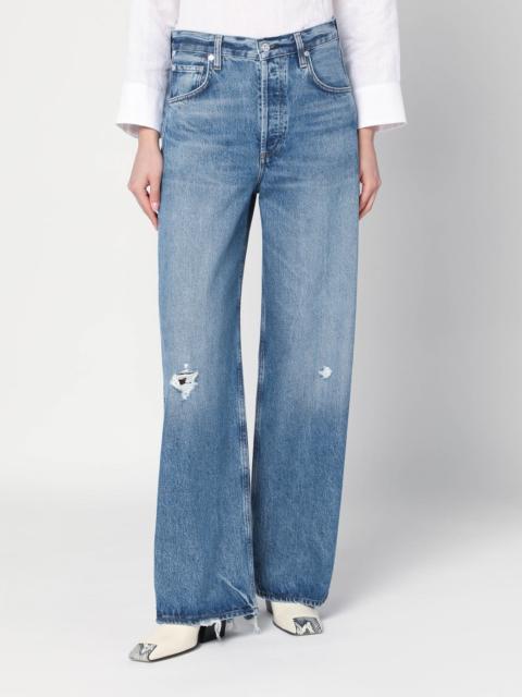 Ayla Baggy blue ripped jeans