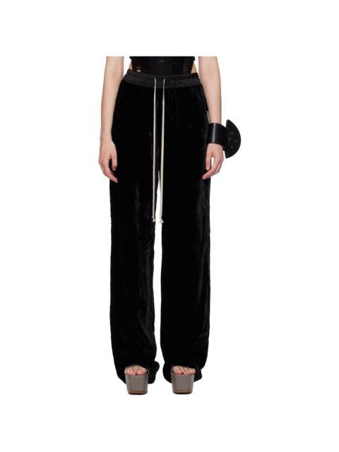 Black Concordians Dietrich Drawstring Trousers