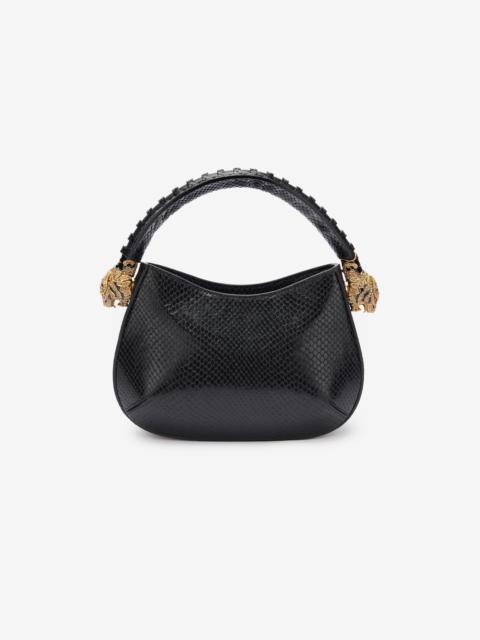 Snake-Print Hobo Roar Bag