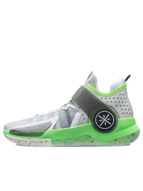 Li-Ning Wade Fission 7 'Grey Light Green' ABPR025-1