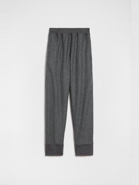 Wool Melton Sweatpants