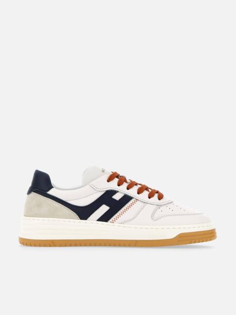 Sneakers Hogan H630 White Blue Orange