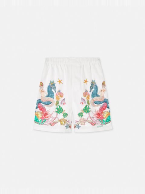 Coral Theatre Cotton Shorts