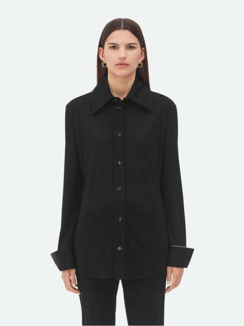 Matt Fluid Viscose Jersey Shirt