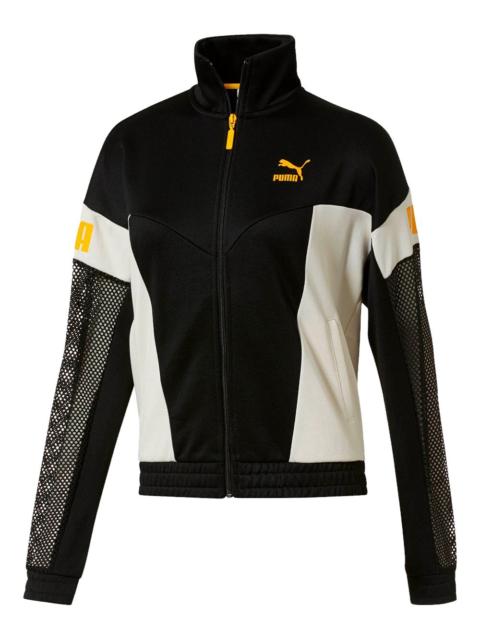 XTG Flourish mesh-panel sweatshirt