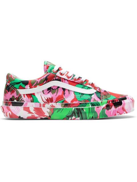 Vans Old Skool KENZO Floral Red White