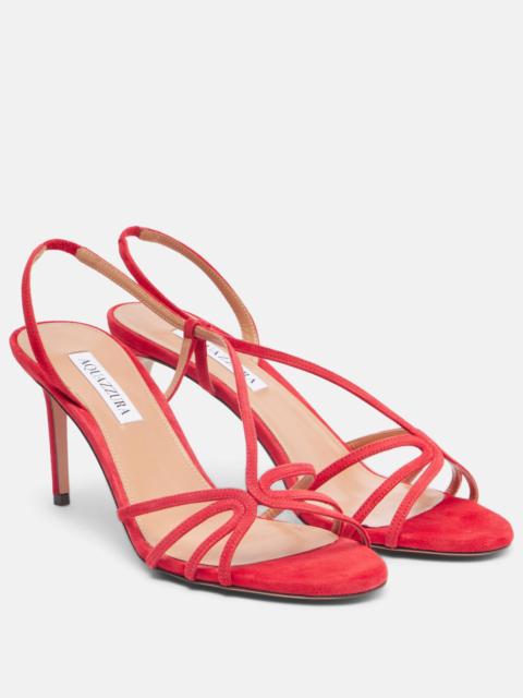 Talk To Me 75 suede sandals