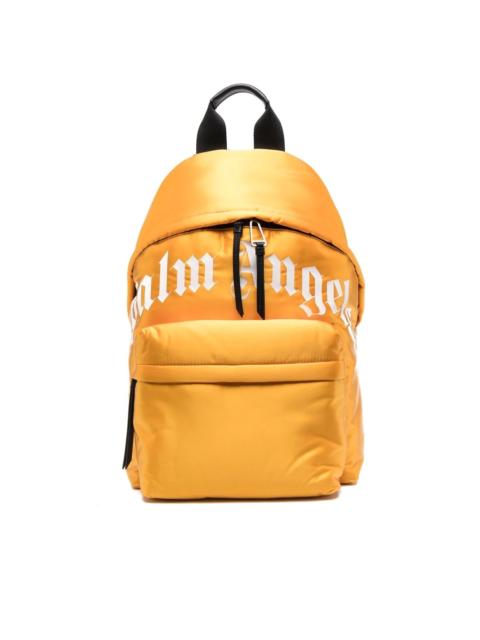 curved-logo backpack