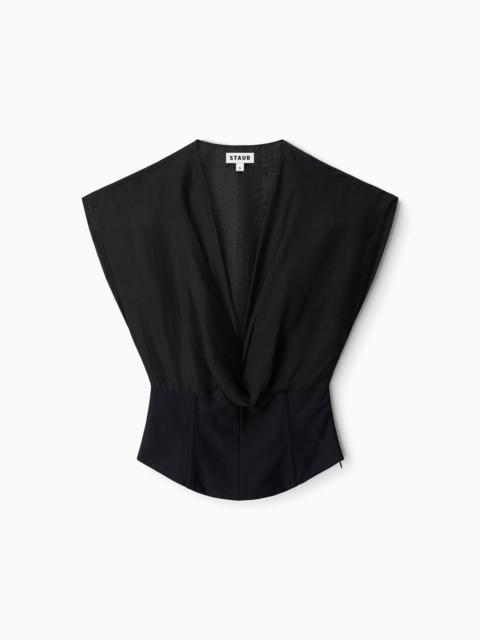 STAUD PINNACLE TOP BLACK