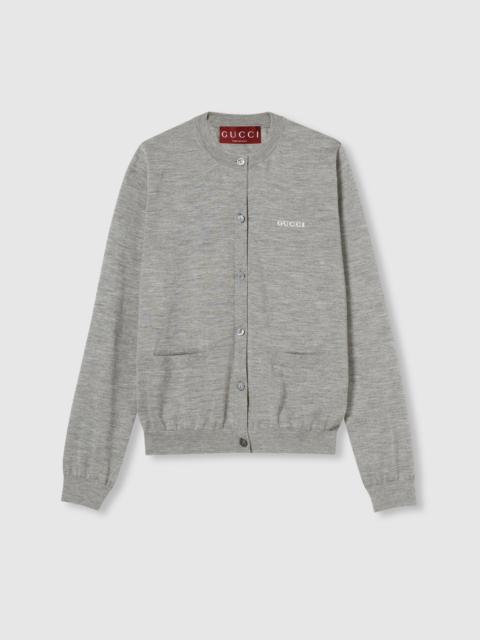 Cashmere silk cardigan