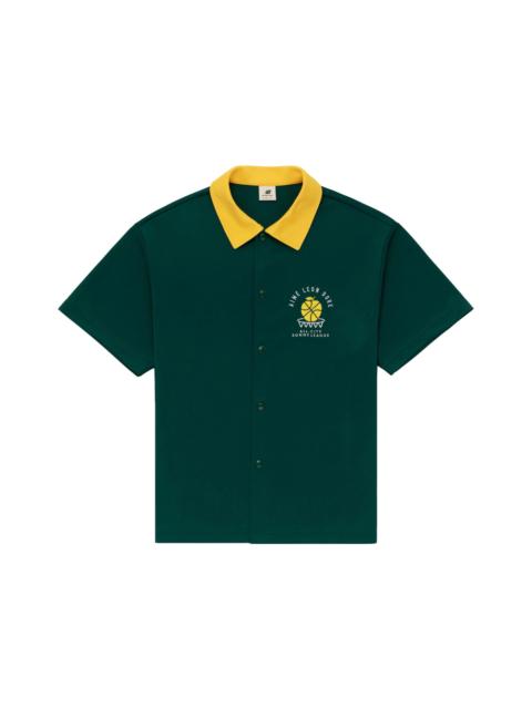 Aime Leon Dore x New Balance SONNY League Warm Up Shirt Green