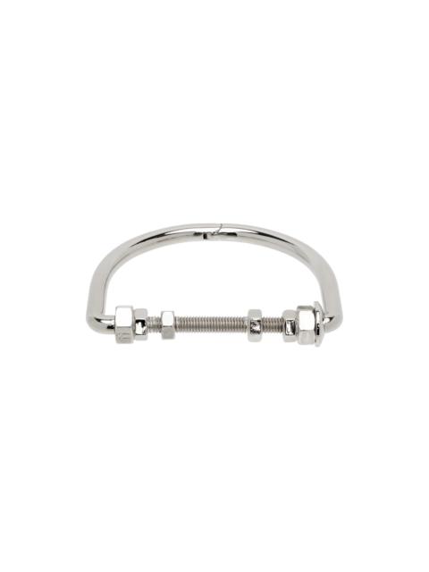 Maison Margiela Silver Bolt & Nut Bracelet | REVERSIBLE