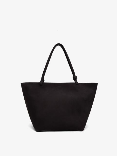 Park tote three black nubuck bag