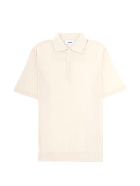 buttoned polo shirt