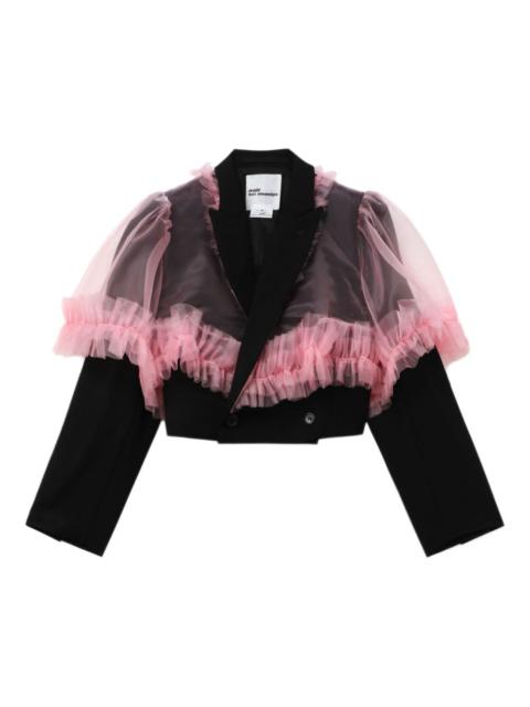 ruffled jacket