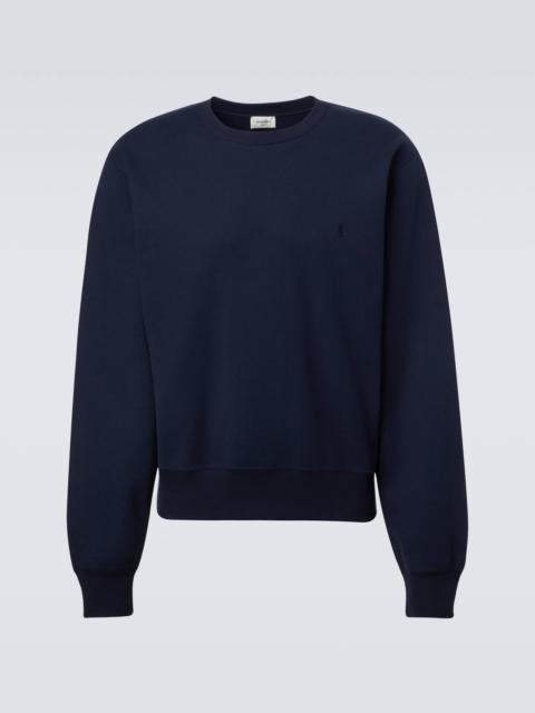 Cassandre cotton jersey sweatshirt