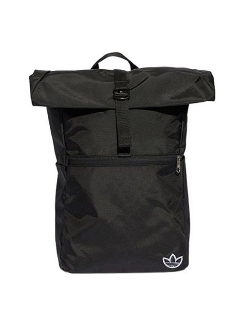 adidas Premium Essentials Roll-Top Backpack 'Black' IJ0766