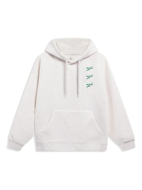 Li-Ning Way Of Wade Photo Graphic Hoodie 'Light Grey' AWDT149-9